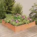 Plantenbak Verhoogd Met Voering Vurenhout