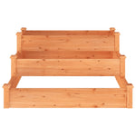 Plantenbak Verhoogd 120X120X56 Cm Massief Vurenhout