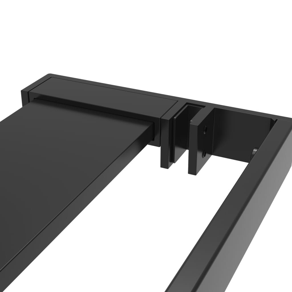 Inloopdouchewand Met Schap Esg-Glas Aluminium