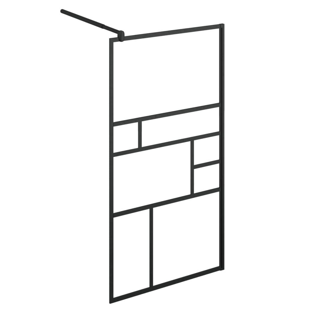 Inloopdouchewand Met Schap Esg-Glas Aluminium