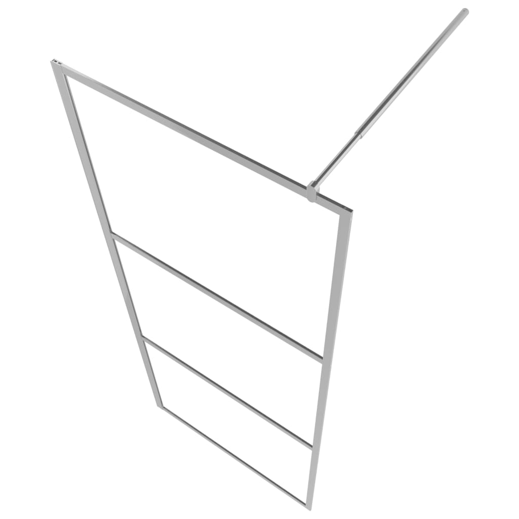 Inloopdouchewand Met Schap Esg-Glas Aluminium