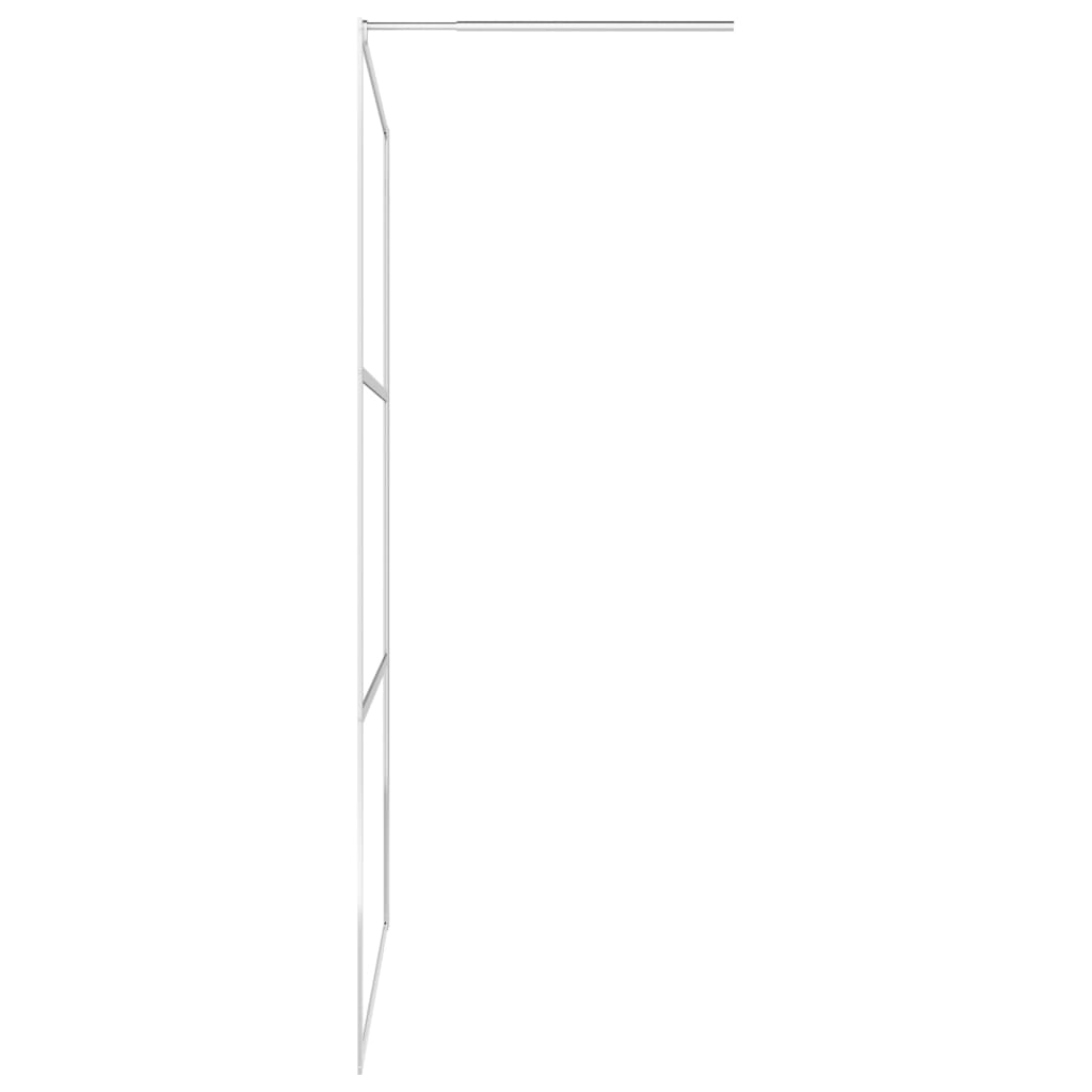 Inloopdouchewand Met Schap Esg-Glas Aluminium