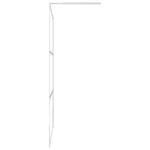Inloopdouchewand Met Schap Esg-Glas Aluminium