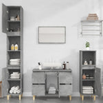 Badkamermeubelset Bewerkt Hout