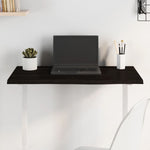 Tafelblad Behandeld Massief Eikenhout Donkerbruin