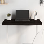 Tafelblad Behandeld Massief Eikenhout Donkerbruin