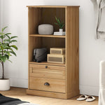 Boekenkast Vigo 60X35X114,5 Cm Massief Grenenhout