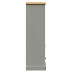 Boekenkast Vigo 60X35X114,5 Cm Massief Grenenhout