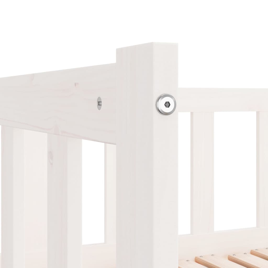 Slaapbank Uitschuifbaar Massief Grenenhout 2X(90X200) Cm