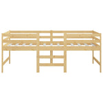 Bedframe Zonder Matras Massief Grenenhout 90X200 Cm