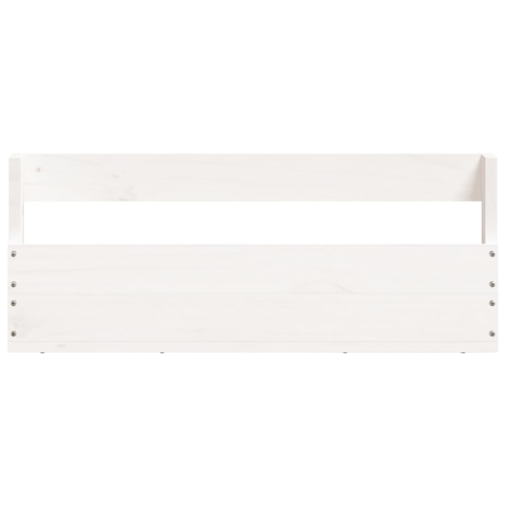 Schoenenrekken Massief Grenenhout Wit