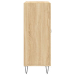 Dressoir 69,5X34X90 Cm Bewerkt Hout Kleurig
