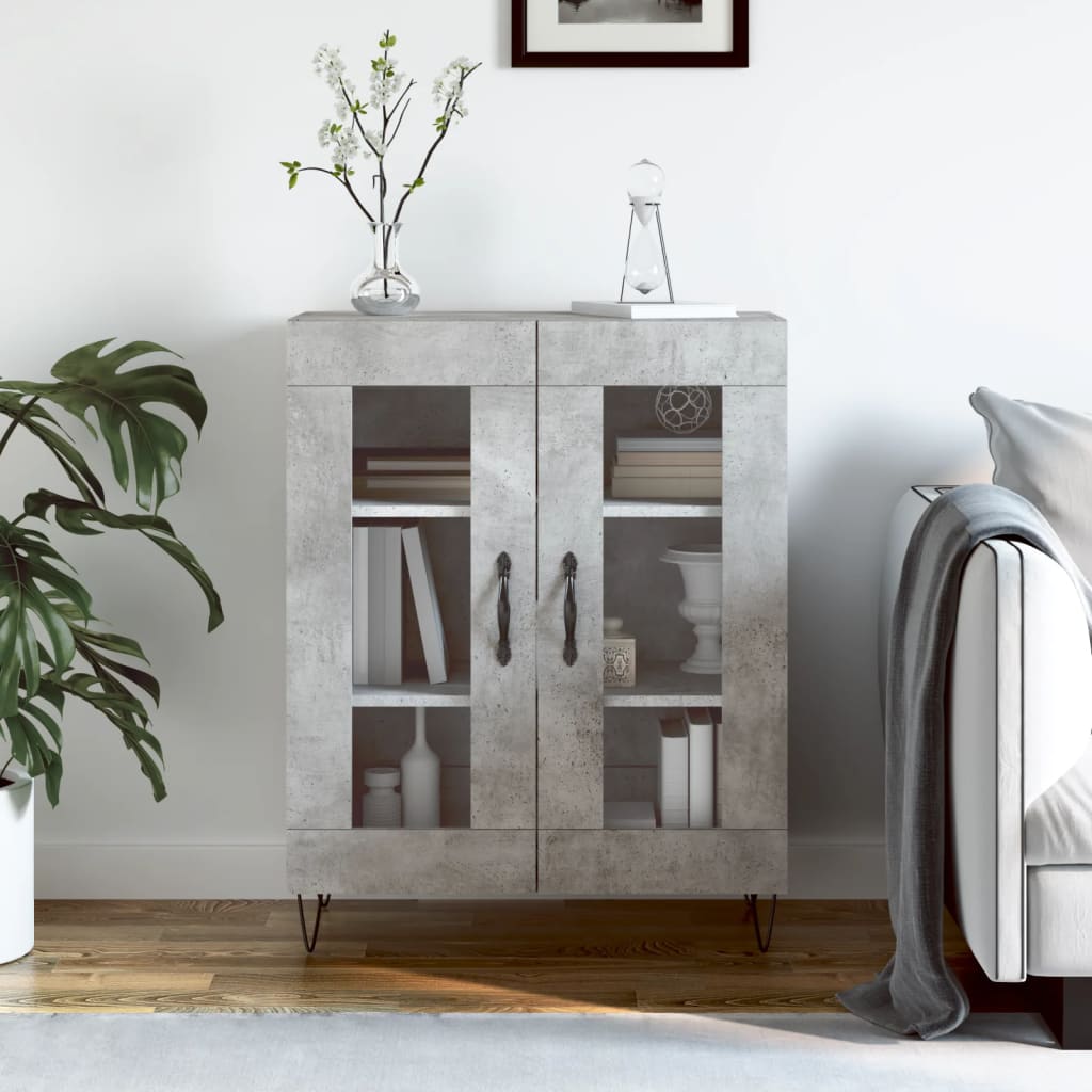 Dressoir 69,5X34X90 Cm Bewerkt Hout