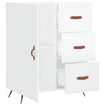 Dressoir 69,5X34X90 Cm Bewerkt Hout