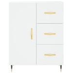 Dressoir 69,5X34X90 Cm Bewerkt Hout