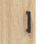 Dressoir 69,5X34X90 Cm Bewerkt Hout Kleurig