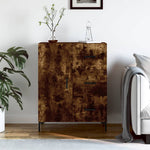 Dressoir 69,5X34X90 Cm Bewerkt Hout Kleurig