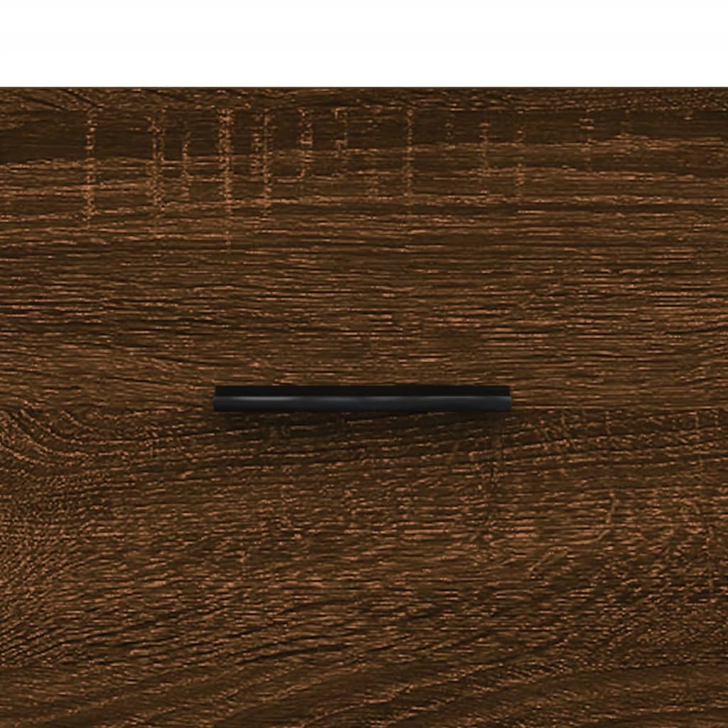 Dressoir 69,5X34X90 Cm Bewerkt Hout Bruin Eikenkleur