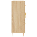Dressoir 69,5X34X90 Cm Bewerkt Hout Kleurig