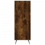 Boekenkast 69,5X32,5X90 Cm Bewerkt Hout Kleurig