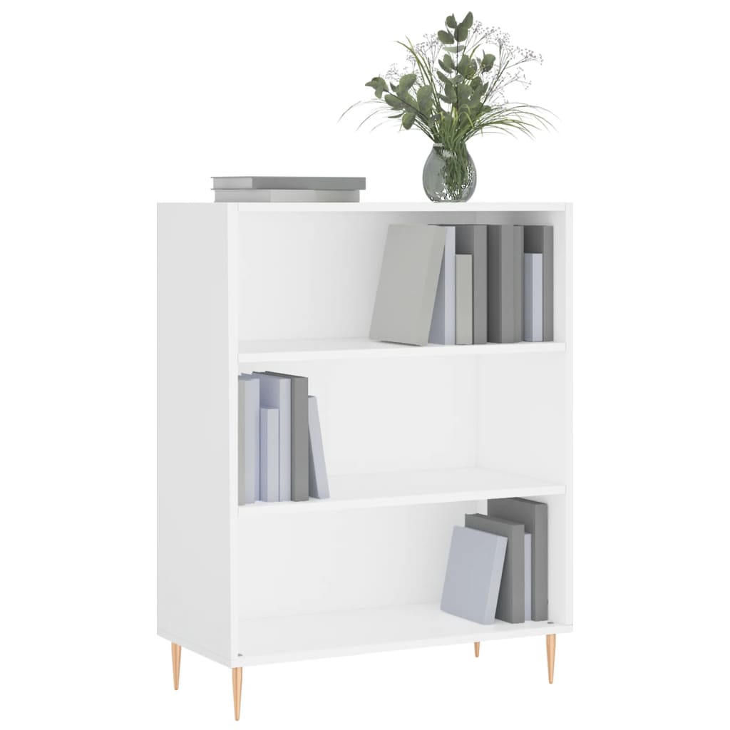 Boekenkast 69,5X32,5X90 Cm Bewerkt Hout