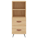 Dressoir 34,5X34X90 Cm Bewerkt Hout