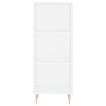 Dressoir 34,5X32,5X90 Cm Bewerkt Hout