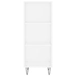 Dressoir 34,5X32,5X90 Cm Bewerkt Hout