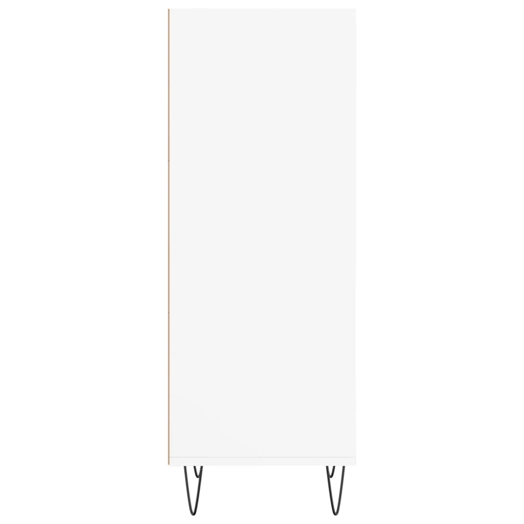 Dressoir 34,5X32,5X90 Cm Bewerkt Hout