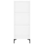 Dressoir 34,5X32,5X90 Cm Bewerkt Hout