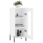 Dressoir 34,5X34X90 Cm Bewerkt Hout