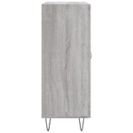 Dressoir 69,5X34X90 Cm Bewerkt Hout Eikenkleurig