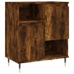 Dressoir 60X35X70 Cm Bewerkt Hout Kleurig