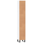 Badkamerkast 30X30X190 Cm Bewerkt Hout