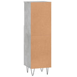 Badkamerkast 30X30X100 Cm Bewerkt Hout