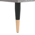 Platenkast 121X38X48 Cm Bewerkt Hout Eikenkleurig