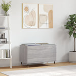 Platenkast 74,5X38X48 Cm Bewerkt Hout