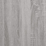 Platenkast 84,5X38X48 Cm Bewerkt Hout Eikenkleurig