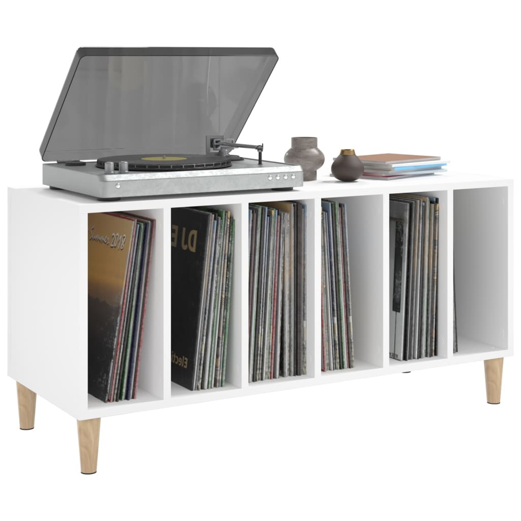 Platenkast 100X38X48 Cm Bewerkt Hout