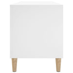 Platenkast 100X38X48 Cm Bewerkt Hout