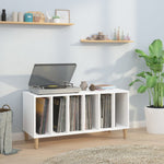 Platenkast 100X38X48 Cm Bewerkt Hout
