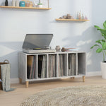 Platenkast 100X38X48 Cm Bewerkt Hout