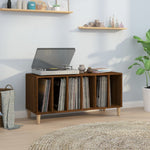 Platenkast 100X38X48 Cm Bewerkt Hout