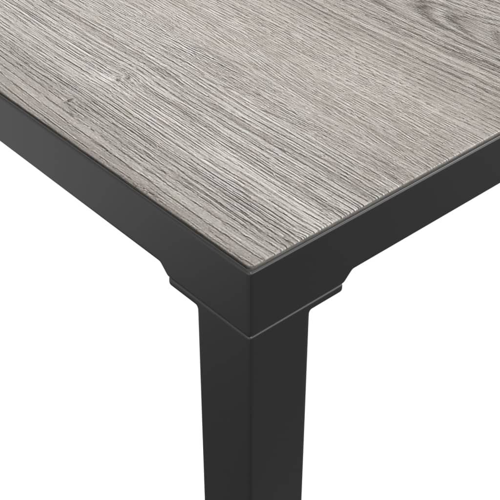 3-Delige Loungeset Met Kussens Poly Rattan Zwart En Grijs