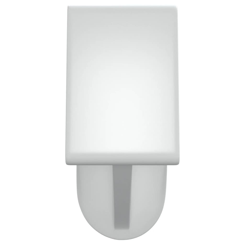 Gordijnrails 2 St Aluminium Wit En Zilverkleurig