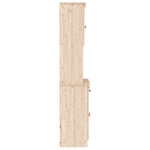 Hoge Kast Alta 77X35X165 Cm Massief Grenenhout