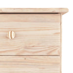 Hoge Kast Alta 77X35X188 Cm Massief Grenenhout