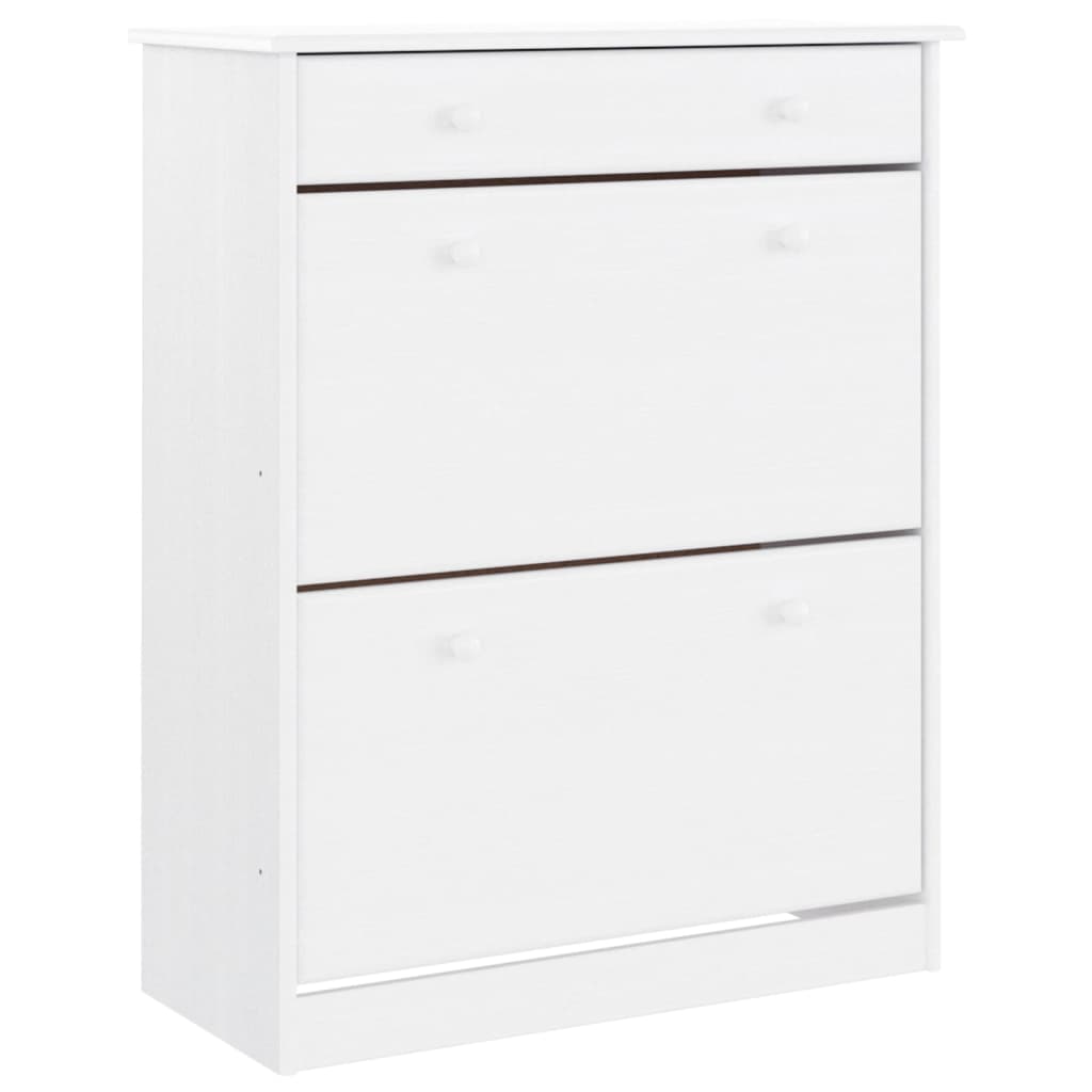 Hoge Kast Alta 77X35X188 Cm Massief Grenenhout