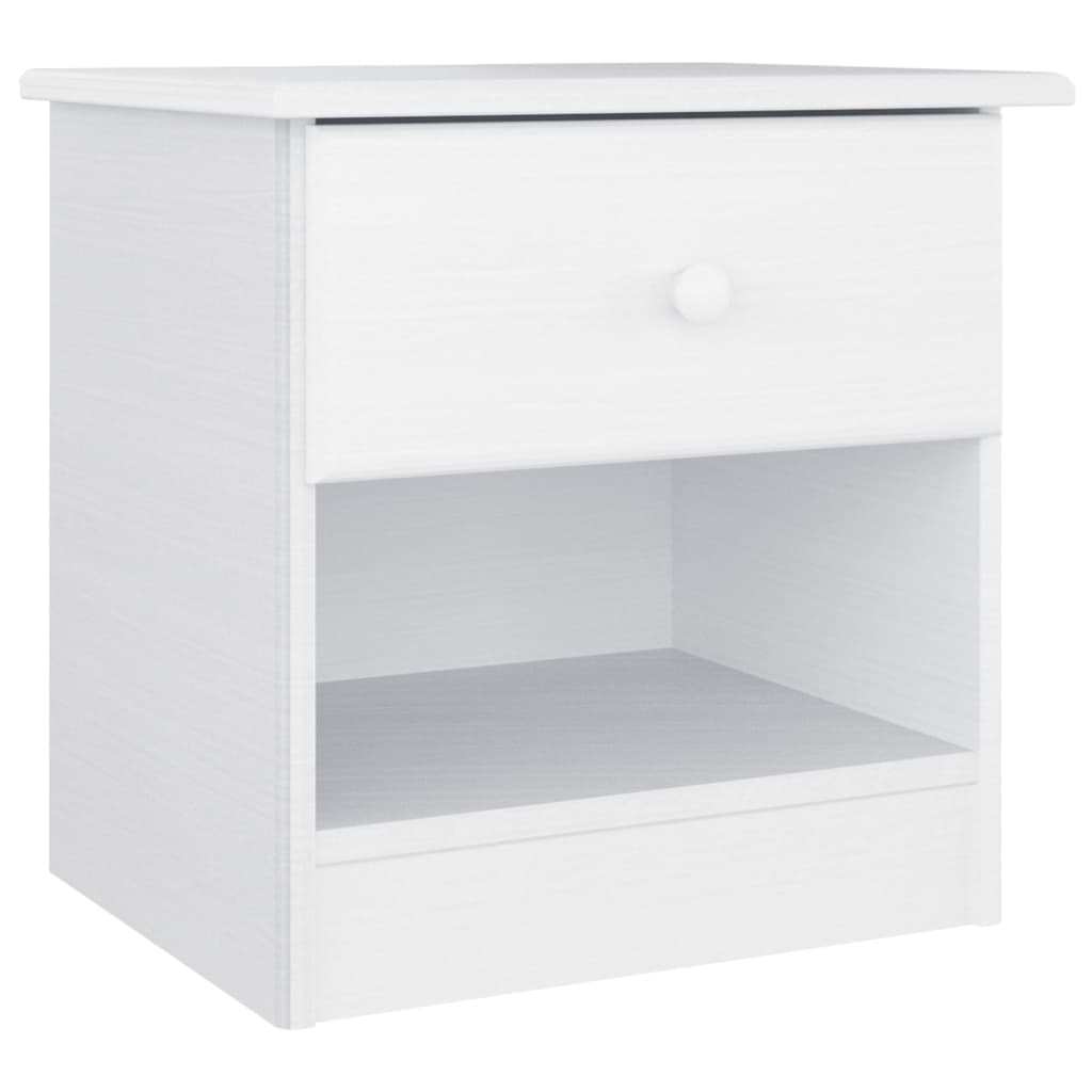 Nachtkastje Alta 41X35X41 Cm Massief Grenenhout