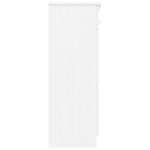 Schoenenkast Alta 77X35X96 Cm Massief Grenenhout